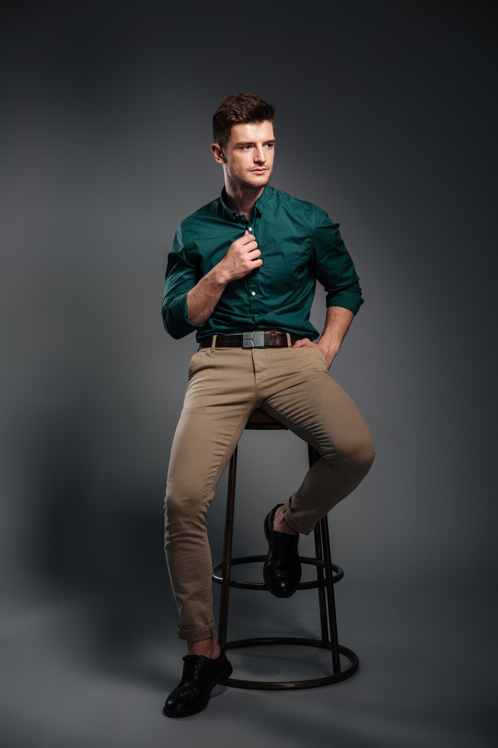 Men's Green Shirt